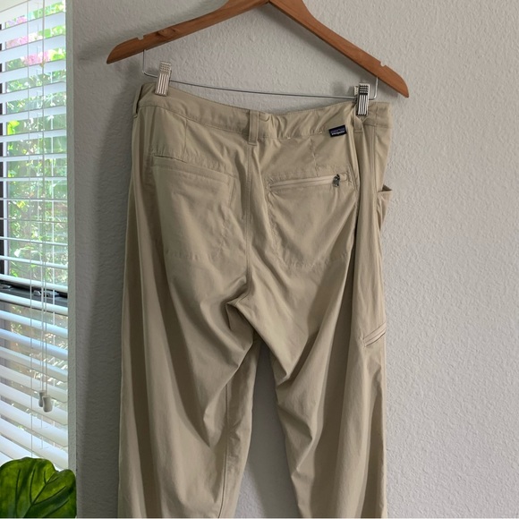 Patagonia Quandary Roll Up Hiking Pants size 8 Adjustable Waist Lightweight - Picture 7 of 15